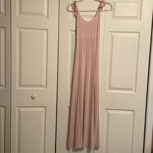 Long dress with slit
